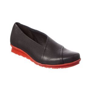 Arche Barome Leather Flat, Black